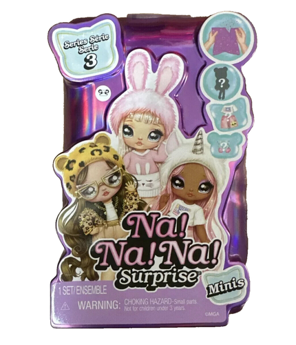 Na! Na! Na! Surprise Mimi Joyful Minis Series 3 - 4 Inches - Sealed Box