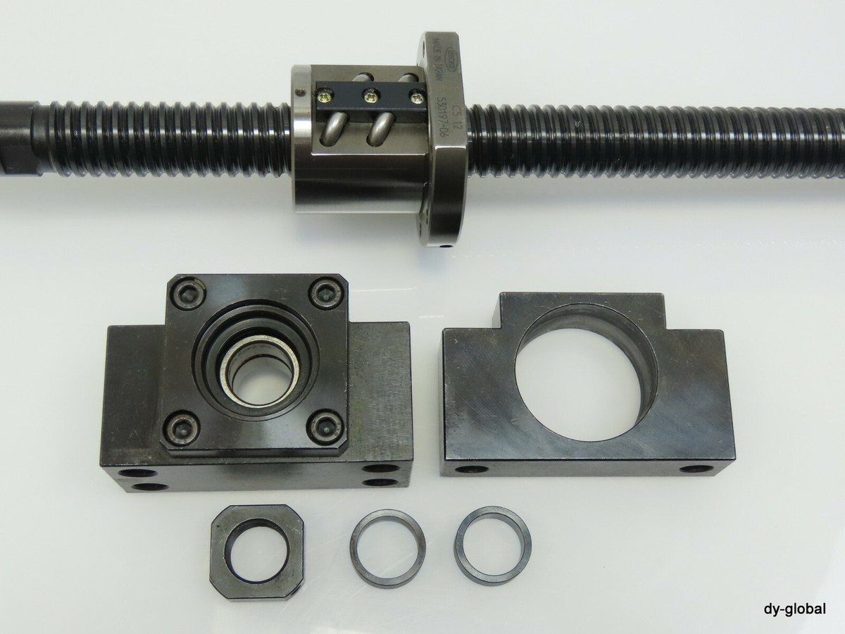 ISSOKU Used GTR2505C5+545LF BK20+BF20 Ground Ball Screw CNC route