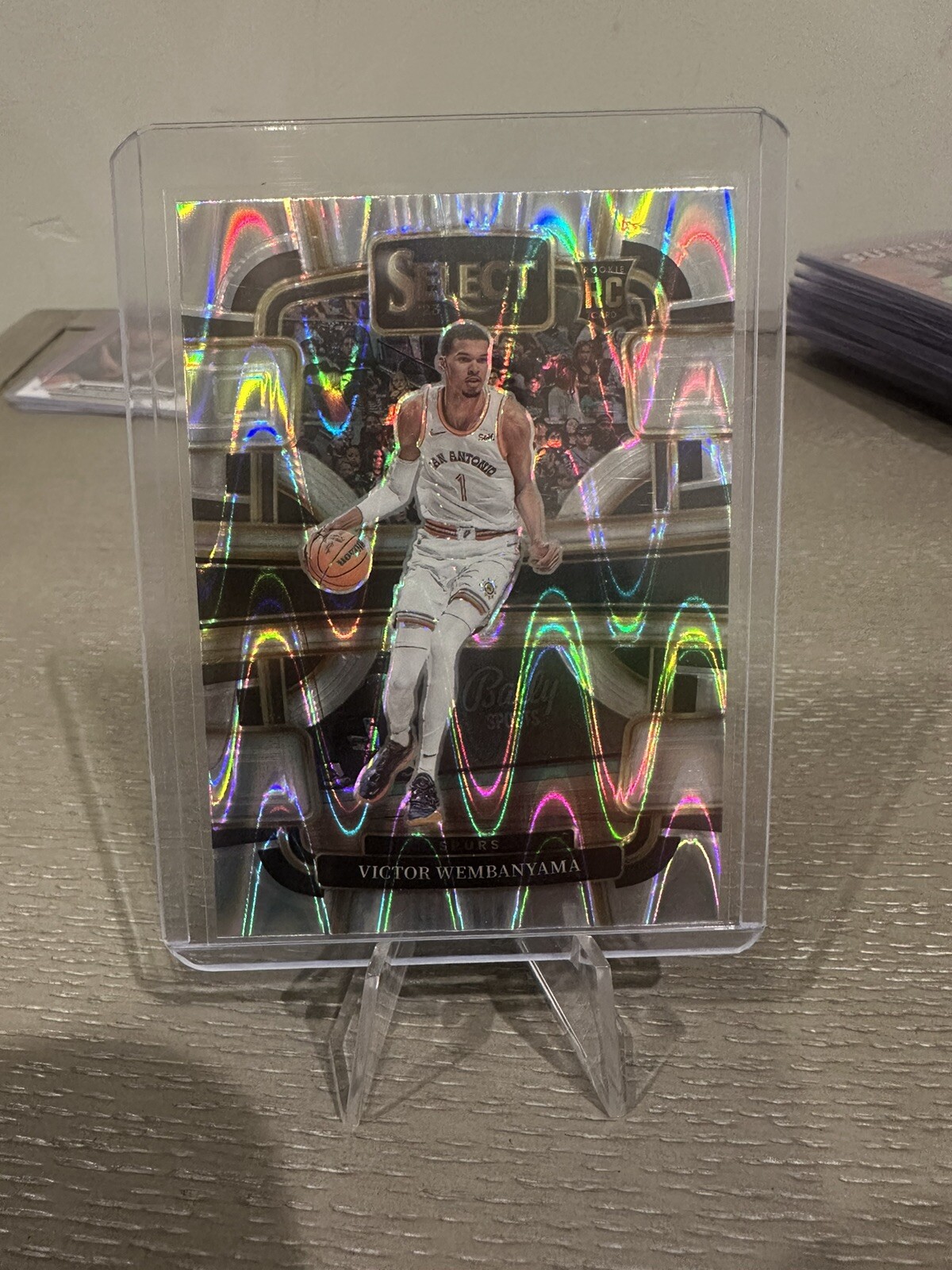 2023-24 Panini Select Victor Wembanyama #87 Concourse Tectonic Rookie RC &10122