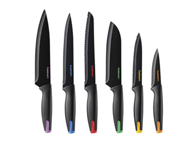 Cuisinart 7-Pc. Acrylic Knife Block - Black
