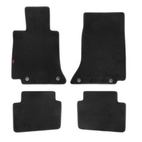 Set FußMatten Nach Maß Aus Teppichboden FüR Mercedes C-Class W206 Ab 2021
