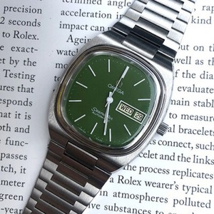 1956 Vintage Omega Automatic Seamaster Green Dial, 20 Jewels, One Year  Warranty