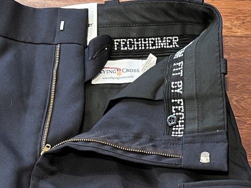 Flying Cross Fechheimer 39900 Mens 34 R Black 4 Pocket Police Uniform Work Pants - Picture 5 of 15