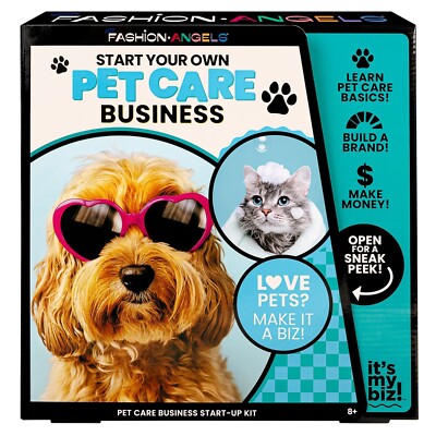 Fashion Angels It's My Biz Pet Care Business Kit, Creative & Educational, Tween