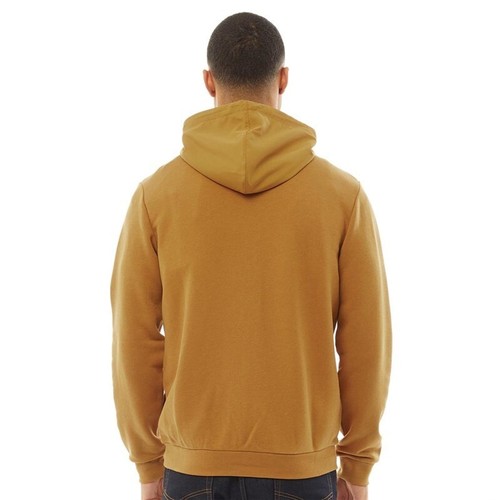 Timberland Mens Branded Full Zip Sweat Hoodie - Brown / Medium - Picture 2 of 3