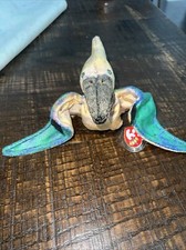 Ty Beanie Baby - SWOOP the Pterodactyl Dinosaur MWMT Stuffed Animal Toy