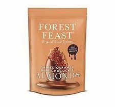 Forest Feast | Salted Caramel Milk Chocolate Almonds 120g | 1 x 120g