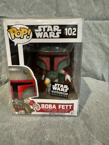 Funko Pop Star Wars Boba Fett 102 Smugglers bounty Exclusive Collectable
