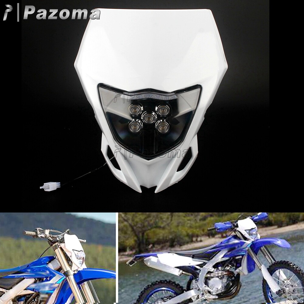 Enduro Motorcycle LED Headlight For Yamaha WRF YZ 250 450 426