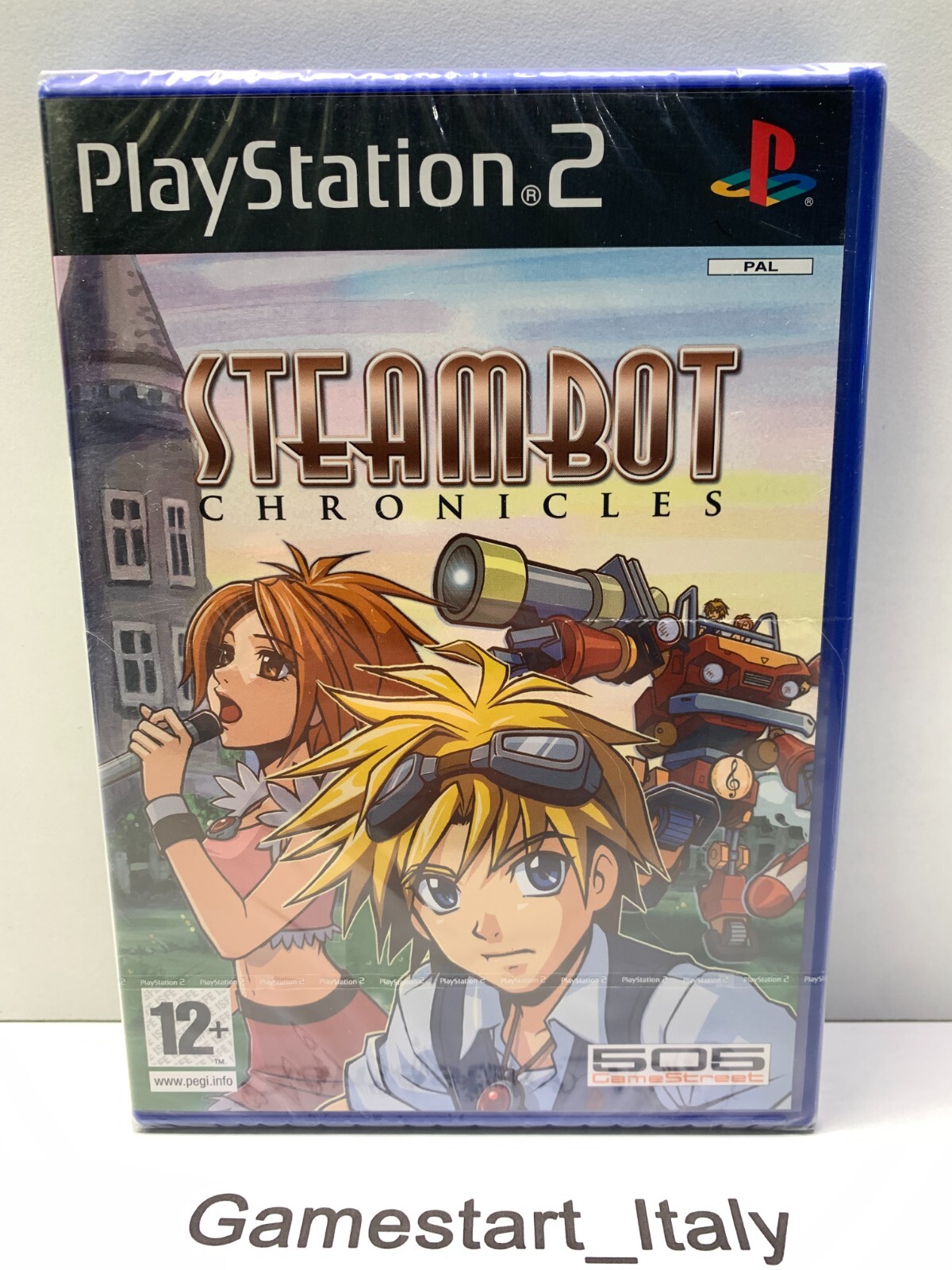 STEAMBOT CHRONICLES - SONY PS2 - NEW SEALED PAL VERSION - NUOVO SIGILLATO