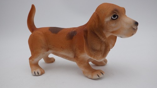 Hund Hund Vintage sehr realistische Figur Made in Japan 5275 - Bild 2 von 9