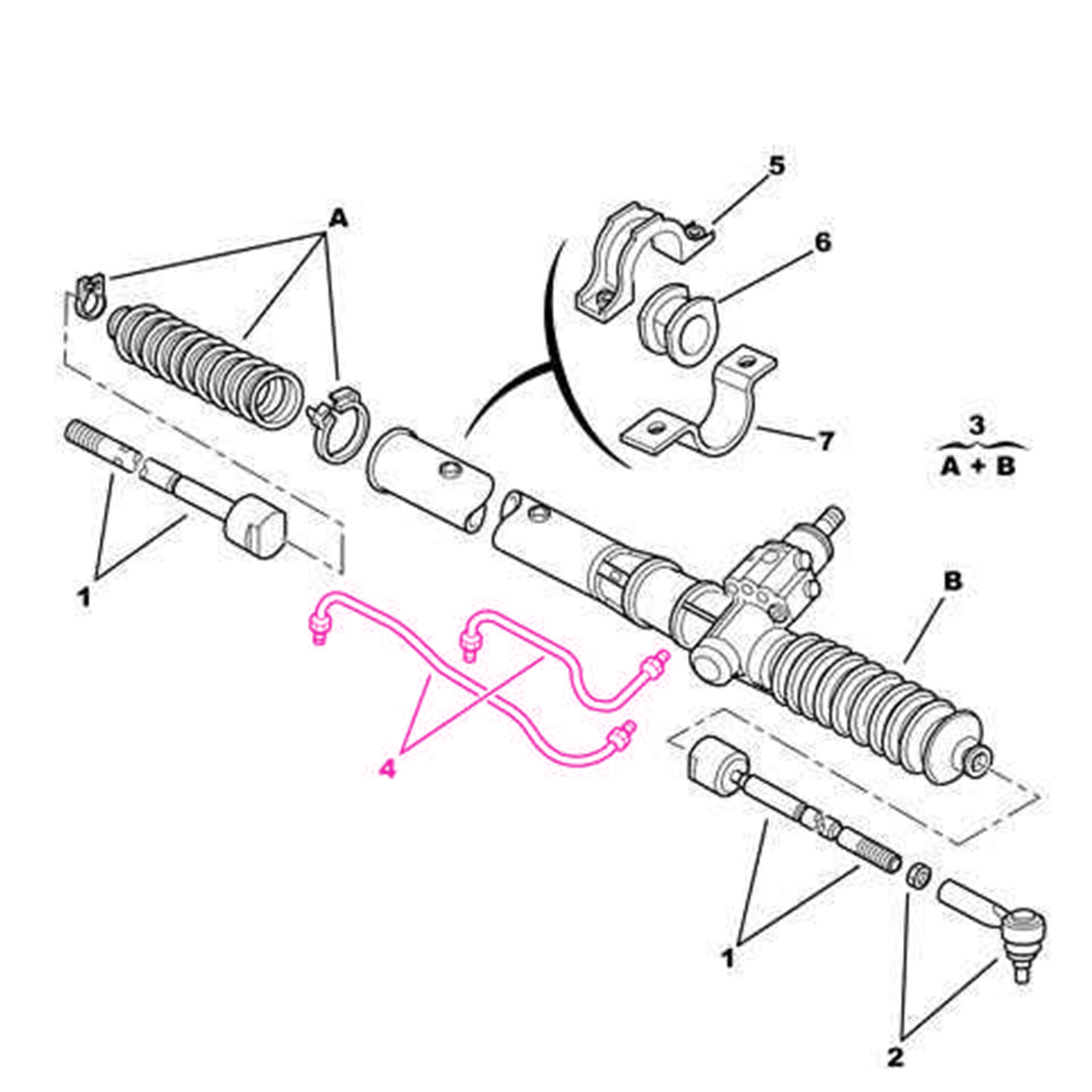 Power Steering Rack Pipes For Peugeot Boxer Fiat Ducato Citroen Relay