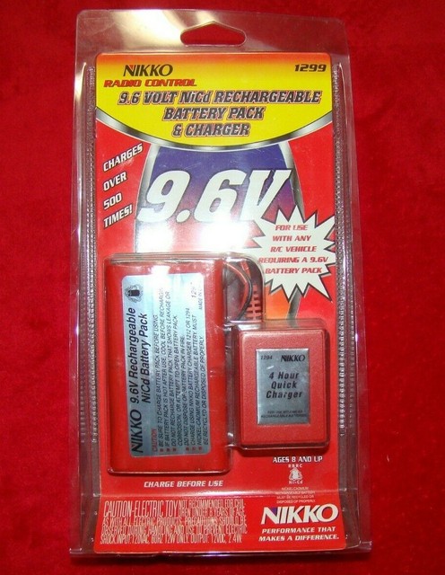 nikko 9.6 volt battery charger