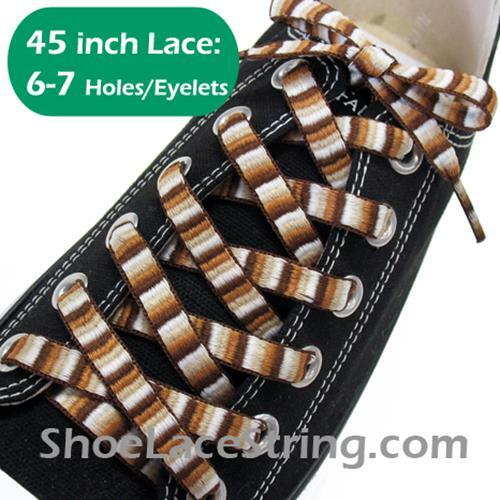 45INCH Long, Rainbow Striped ShoeLace Strings 1Pair-FREE SHIPPING - Picture 15 of 19