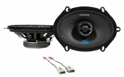 Alpine S-S57 5x7'' Front Factory Speaker Replacement Kit For 1991-1994 Mazda Nava