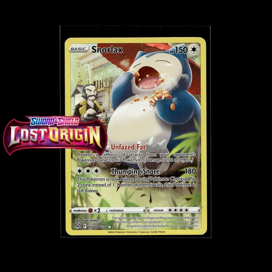 Snorlax Pokémon TCG Cards for sale