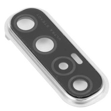 For Oppo Reno3 Pro Replacement Rear Camera Lens & Bezel White UK Stock