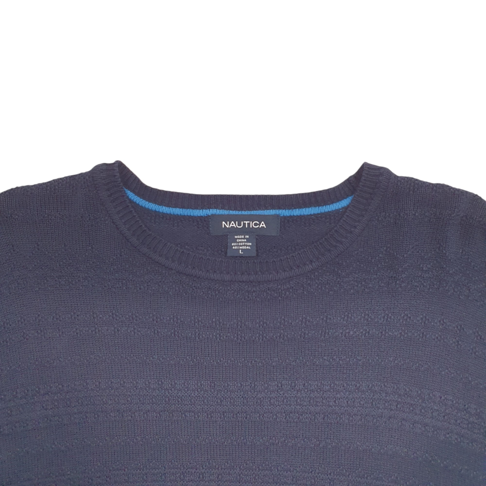 NAUTICA Crewneck Knit Jumper Sweatshirt Mens L image 2