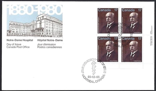 🍁Canada   #877 LRpb    "E.P. Lachapelle"      Brand New 1980 First Day Cover