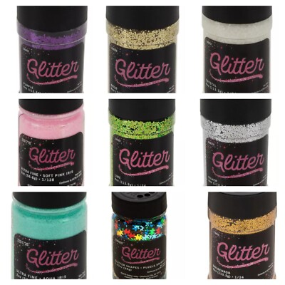 Glitter Bottles Various Styles Colors New Priced Each