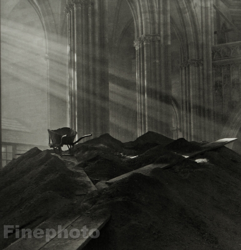 1924/78 Vintage JOSEF SUDEK Saint Vitus Cathedral Church Photo