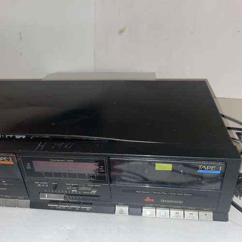 Technics RS-933W Stereo Dual Cassette Deck Dolby B C & DBX Player Recorder Japan - Picture 15 of 24
