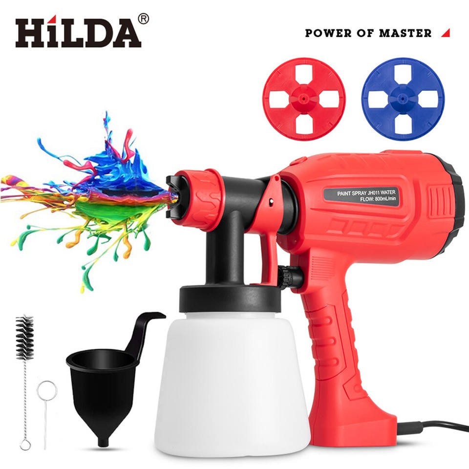 ♥ 400w Portable Sprayer 800ml Paint Spraying Gun for Furniture/Walls