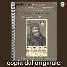 libri antichi di alchimia magia stregoneria esoterismo occultismo nicolas flamel
