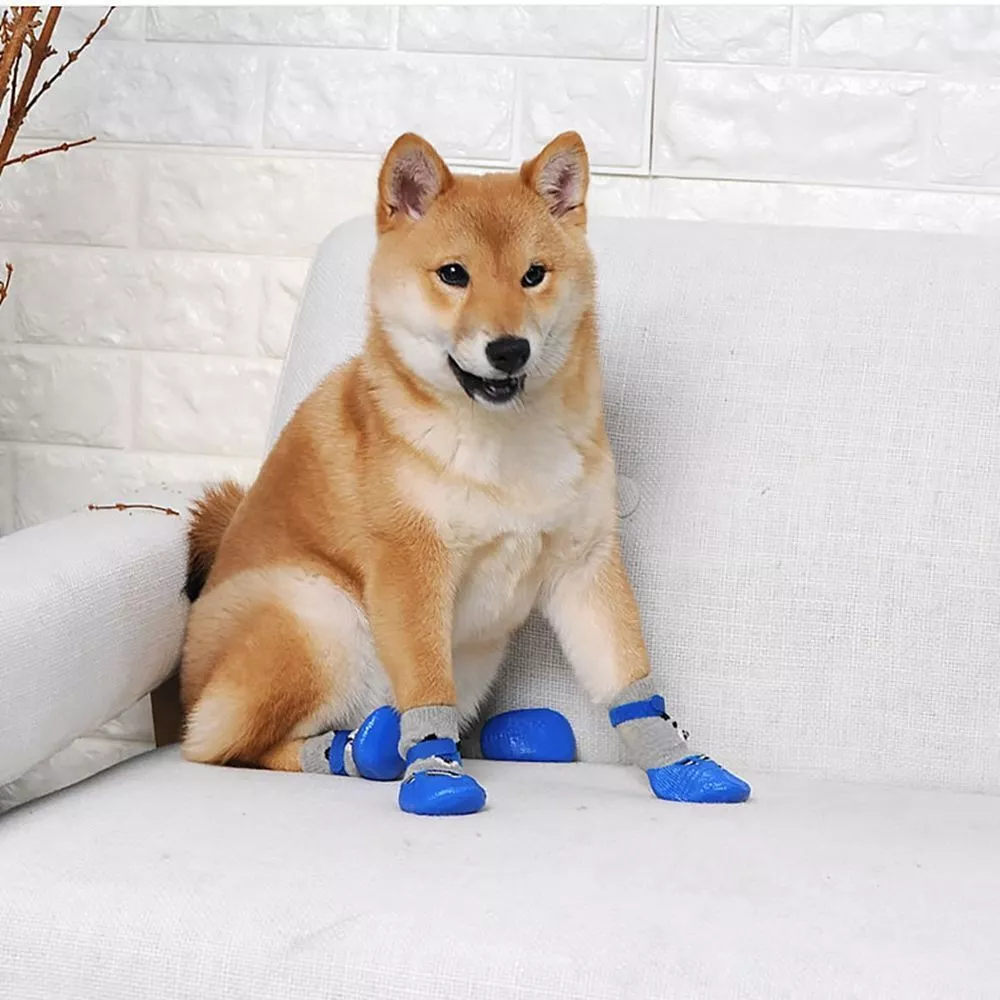 Puppy Chihuahua Rain Boots Dogs Cats Footwear Pet socks Pet Shoes
