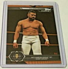 2019 Topps WWE NXT Bronze Parallel #4 Andrade El Idolo AEW CMLL AAA Cien Almas