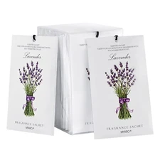 MYARO 12 Packs Lavender Scented Sachets Air Freshener for Drawer and Closet, ...