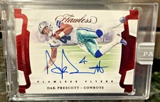 **1 of 1** FLAWLESS RUBY Dak Prescott - Dallas Cowboys #FF-DAP