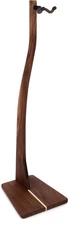 Zither Handcrafted Electric Bass Guitar Stand - Walnut
