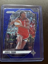 2024 Panini Prizm WNBA - Jackie Young #1 Blue Velocity Prizm