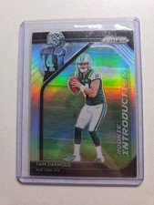 2018 Prizm Rookie Introduction Silver Sam Darnold Seahawks RC Rookie Card. rookie card picture