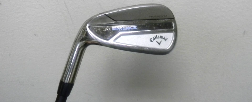 NICE CALLAWAY LEFT HAND PARADYM Ai SMOKE IRON SET 5 - PW AW SW CYPHER 50g SENIOR - Image 2 of 4