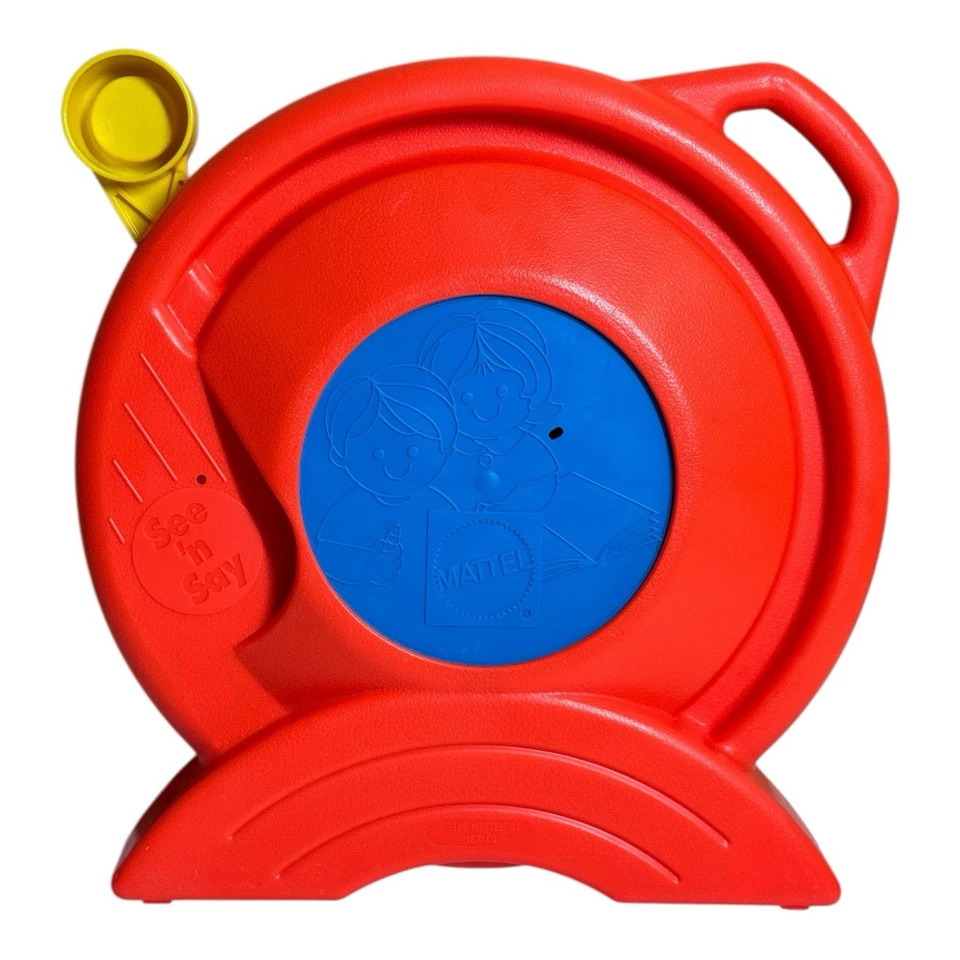 Raro 1997 Mattel See N Say The Busy World Of Richard Scarry Vintage Works Foto 3 de 4