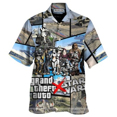 GTA Star Wars Grand Theft Auto Empire Pack Skin Hawaiian Shirt