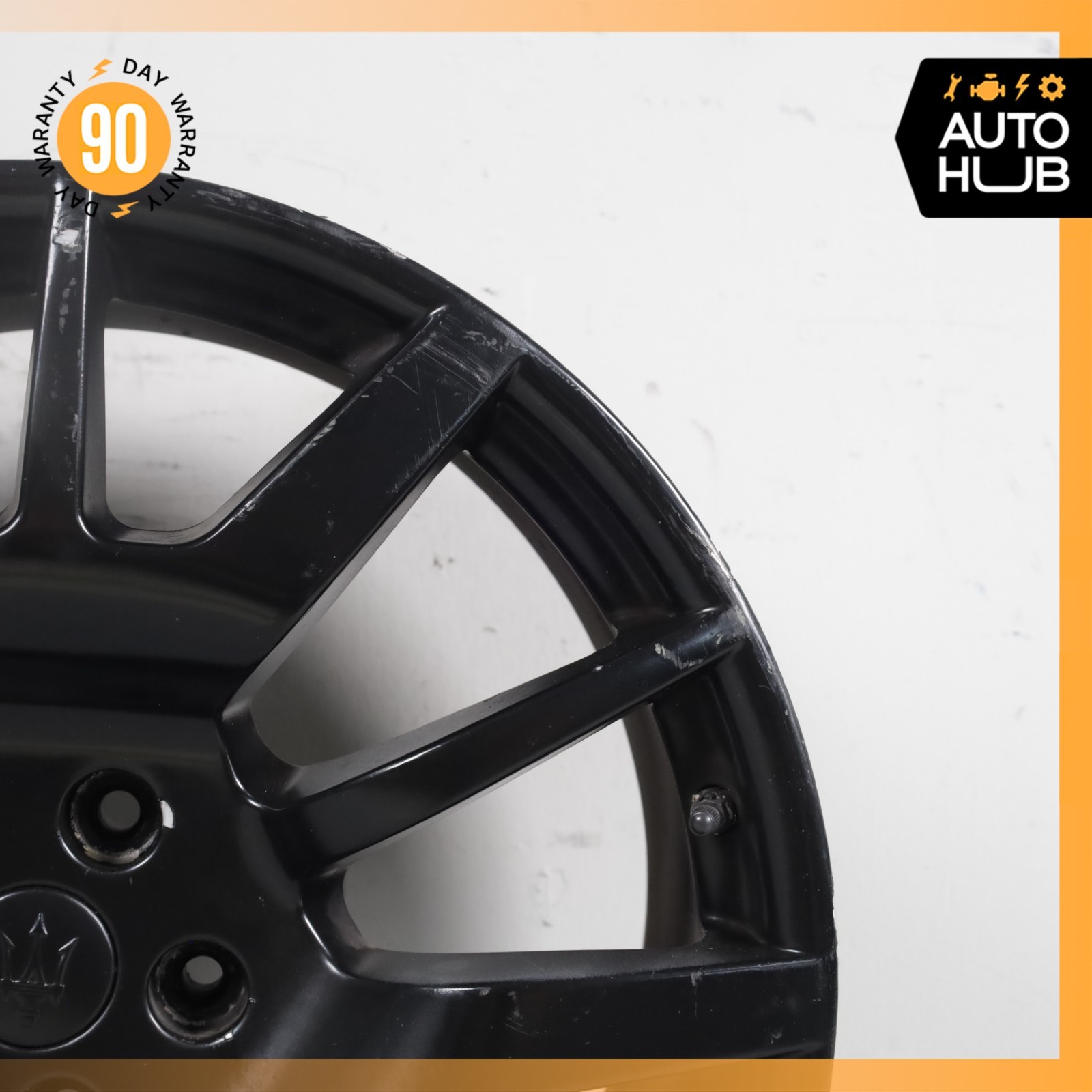 Maserati GranTurismo M145 10.5 x 20 20" Rear Wheel Rim Black 231479 OEM