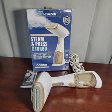 Conair Handheld Garment Steamer GS59X - 1875W - White/Champagne - Tested & Works
