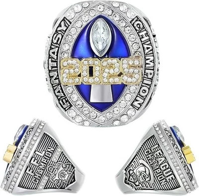2025 FFL Fantasy Football Championship Ring Men‘s Ring Size9/11/13 - Image 1 of 4