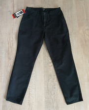 NWT Banana Republic High Rise Twill Pant Women's Size 8 Black Ankle Casual NEW