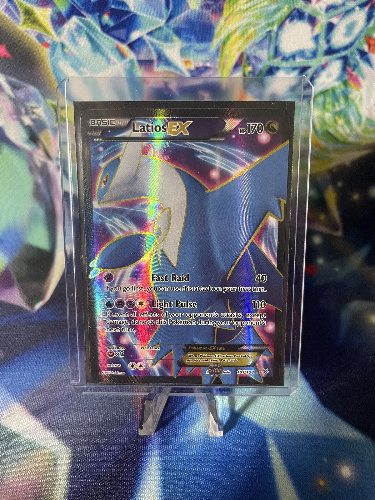 Latios ex 2015 XY: Roaring Skies #101/108 Holo (Full Art) Price