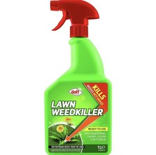Doff 1L RTU Lawn Weedkiller Kills Weeds Not Grass Selective Herbicide