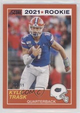 2021 Panini Chronicles Draft Picks Score Retro Blue /99 Kyle Trask #65 gl5