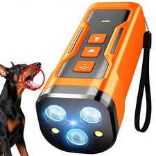Dog Bark Deterrent Devices, 3X Ultrasonic Anti Barking Device for Dogs, 6 Mod...