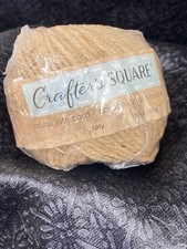 New and Sealed Crafters Square Natural Jute Cord 2.8 oz 80 g