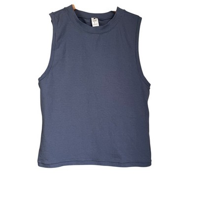 Yogalicious Large Blue Tank Top