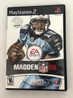 Sony PlayStation 2 PS2 EA Sports Madden NFL 08 Complete & Tested