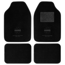 Momo Black Floor Mats Set Of 4 Momo Black Floor Mats Set Of 4